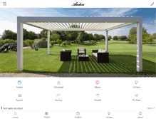 Tablet Screenshot of andesisunshade.com